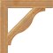 Ekena Millwork Funston Block Rough Sawn Bracket, Western Red Cedar, 4"W x 28"D x 28"H BKT04X28X28FST05RWR - alternate 2